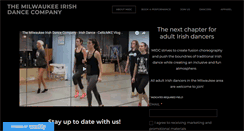 Desktop Screenshot of milwaukeeirishdancers.com